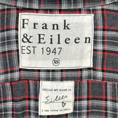 Frank&Eileen フランクアンドアイリーン グレー×レッド EILEEN タータンチェック シャツ トップス