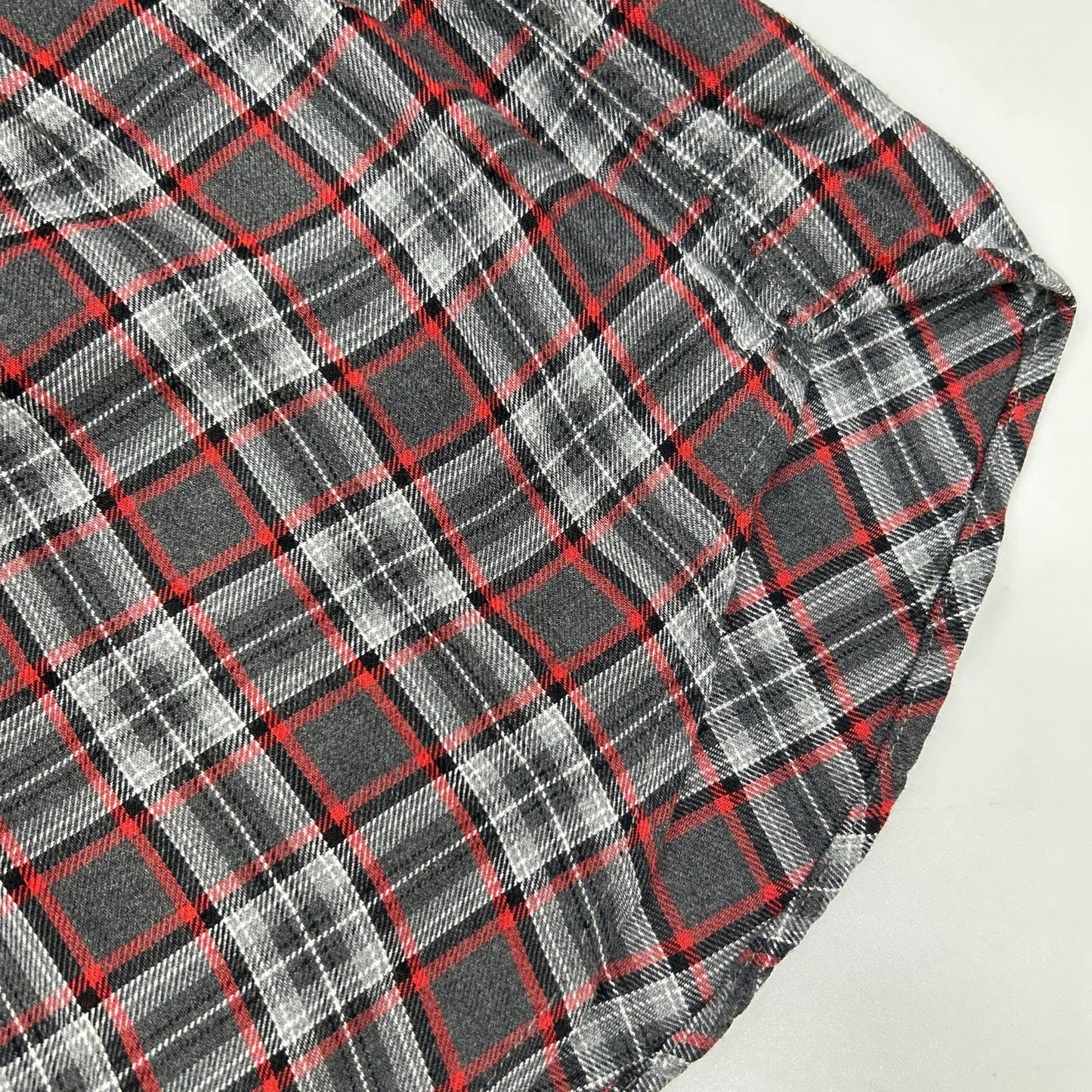 Frank&Eileen フランクアンドアイリーン グレー×レッド EILEEN タータンチェック シャツ トップス