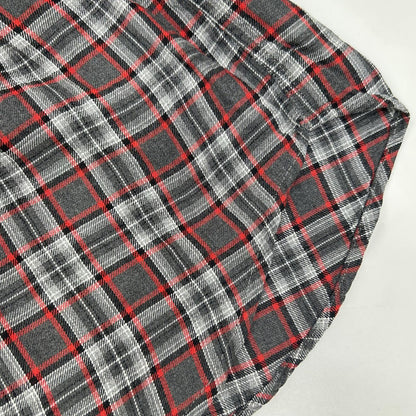 Frank&Eileen フランクアンドアイリーン グレー×レッド EILEEN タータンチェック シャツ トップス