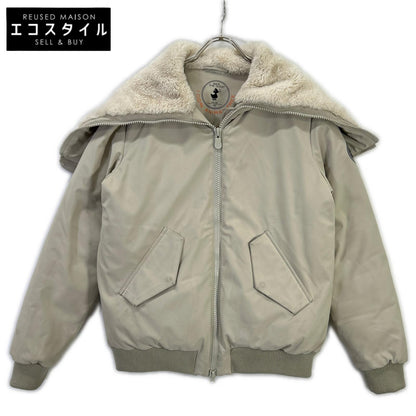 SAVE THE DUCK セイブザダック P31346W クリーム HISAE ボア ダウンジャケット ジャケット