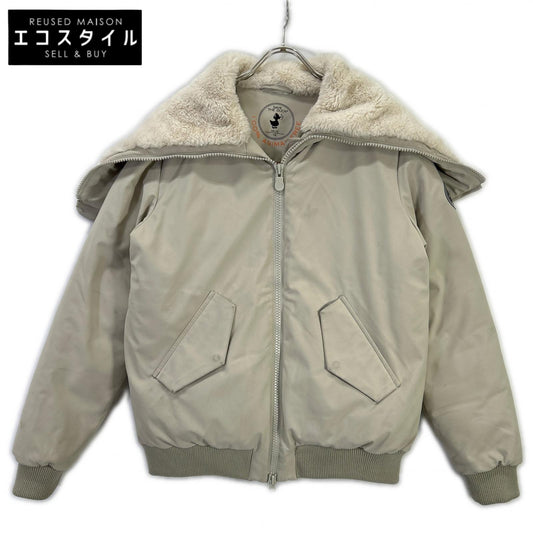SAVE THE DUCK セイブザダック P31346W クリーム HISAE ボア ダウンジャケット ジャケット