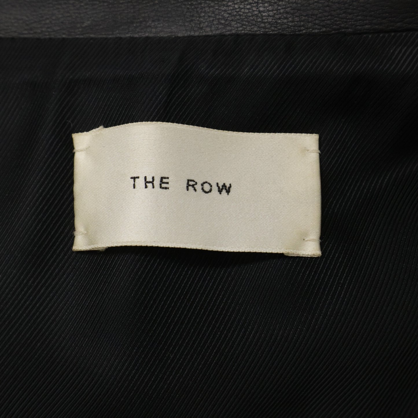 THE ROW ザ ロウ 【国内正規】AC213 カーフスキン ダブルライダースジャケット ジャケット