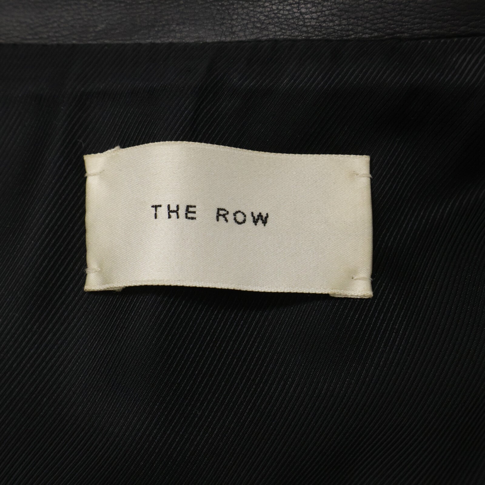 THE ROW ザ ロウ 【国内正規】AC213 カーフスキン ダブルライダースジャケット ジャケット