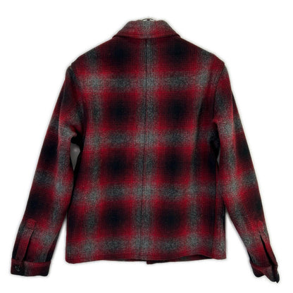 MONTEDORO モンテドーロ 63M603 M1124 220 レッド チェック カバーオール シャツジャケット ジャケット