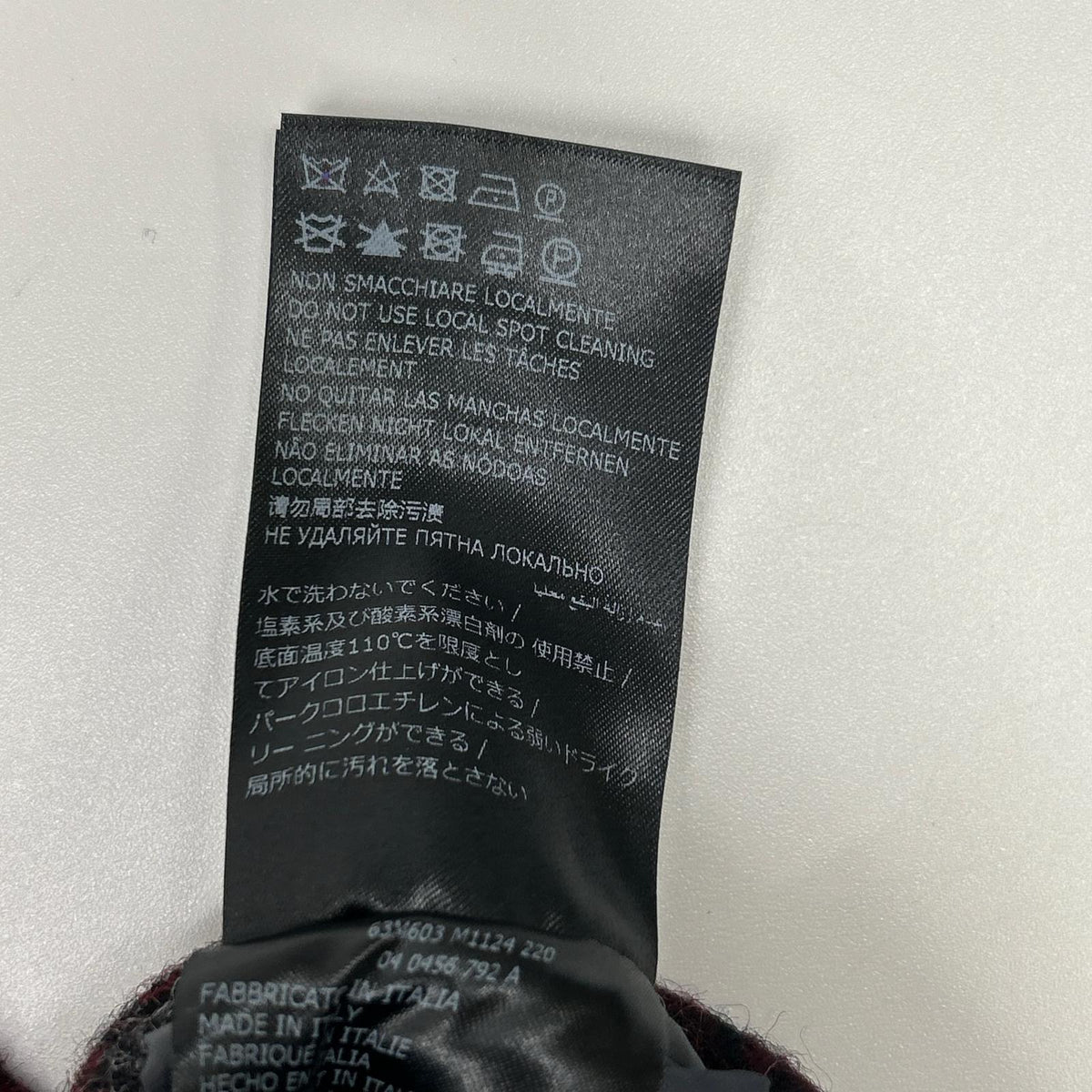 MONTEDORO モンテドーロ 63M603 M1124 220 レッド チェック カバーオール シャツジャケット ジャケット