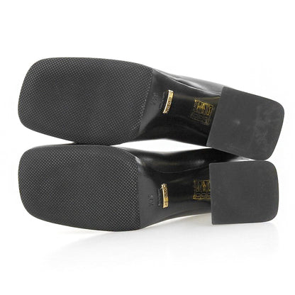 GUCCI グッチ 新品同様 ホースビット ミッドヒールパンプス シューズ レディース 黒 ブラック 34 1/2 643886 シューズ