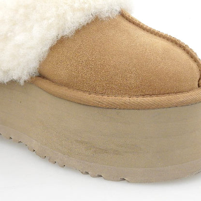 UGG アグ スエード プラットフォーム サンダル レディース ベージュ 22cm 113474 シューズ
