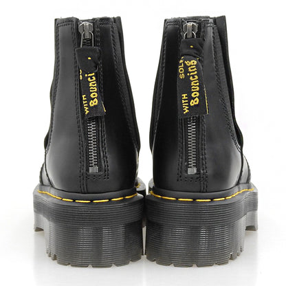 Dr.Martens ドクターマーチン 美品 チェルシーブーツ シューズ メンズ 黒 ブラック 4 2976 QUAD シューズ