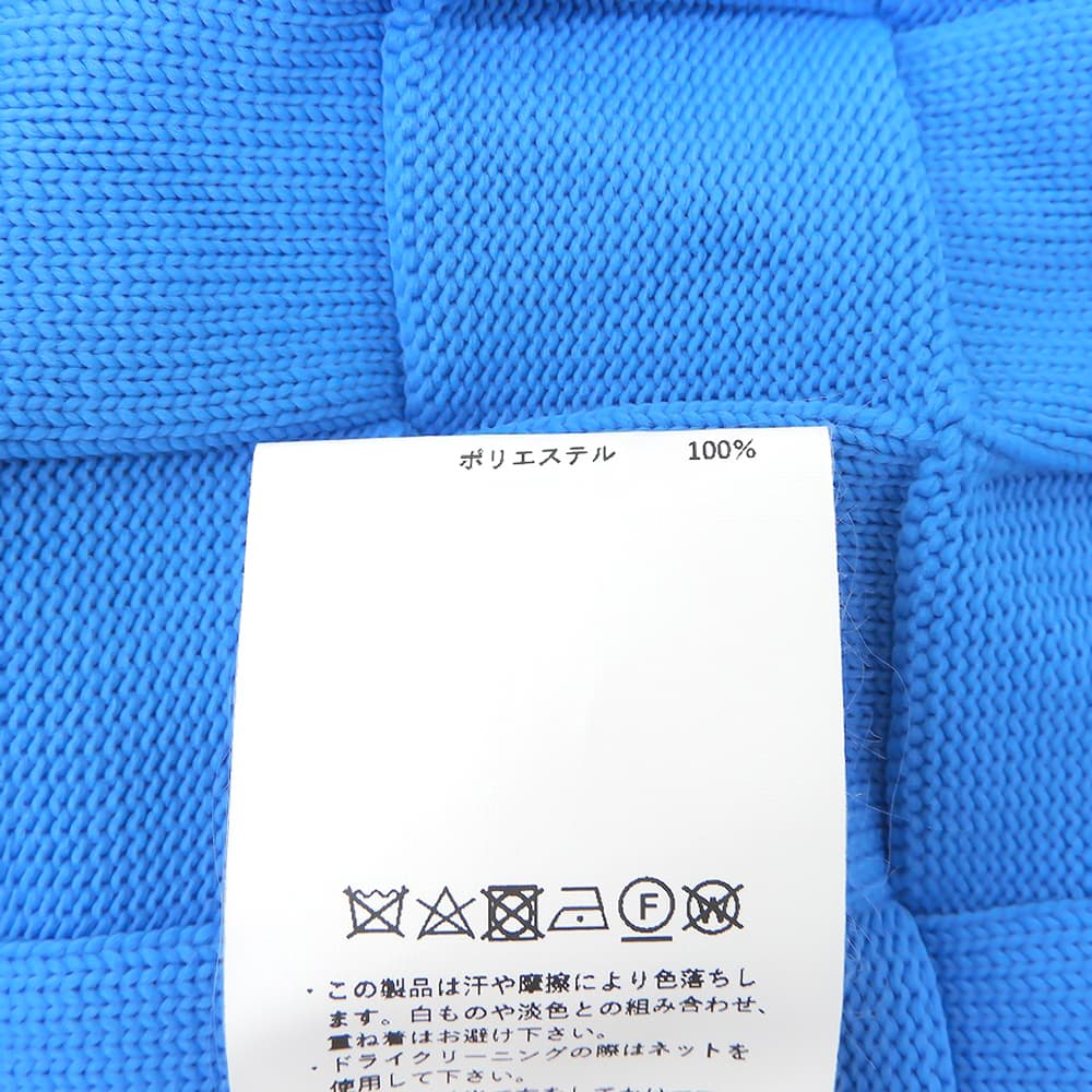MAISON SPECIAL メゾンスペシャル 美品 ブロックチェック ニット カラースカート レディース ブルー FREE スカート