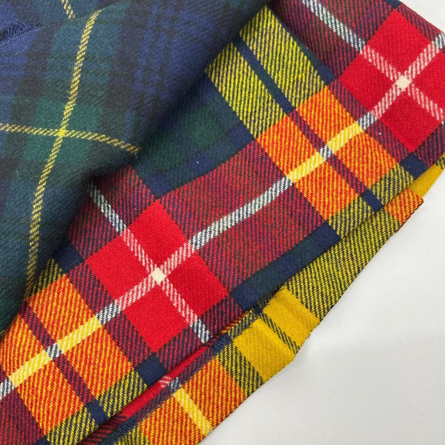 POLObyRalphLauren ポロラルフローレン 211843300001 マルチカラー ウール チェック ラップスカート スカート