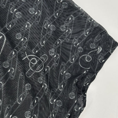 VivienneWestwood ヴィヴィアンウエストウッド 1504000A-J0071-GO ブラック HEBO TOP セーフティピン ブラウス トップス