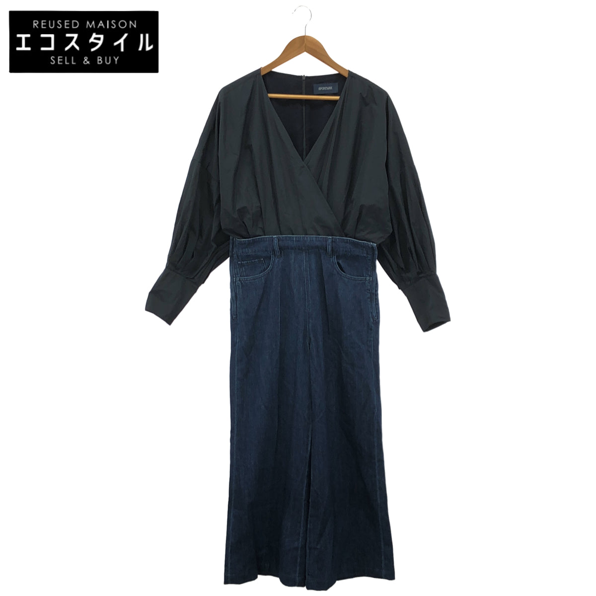 SPORTMAX スポーツマックス 224701036 JOAN THIELE デニムドッキングワンピース ボトムス