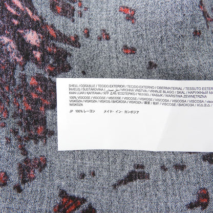 Desigual デシグアル SCRIBBLES LACROIX ロングスリーブワンピース レディース ブラック×レッド L ワンピース