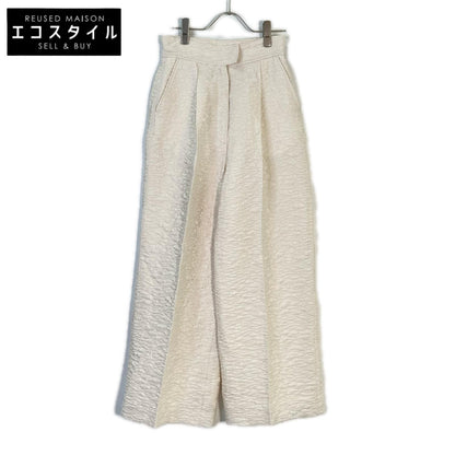 MAISON SPECIAL メゾンスペシャル アイボリー 21212465102 ジャガードワイドパンツ ボトムス