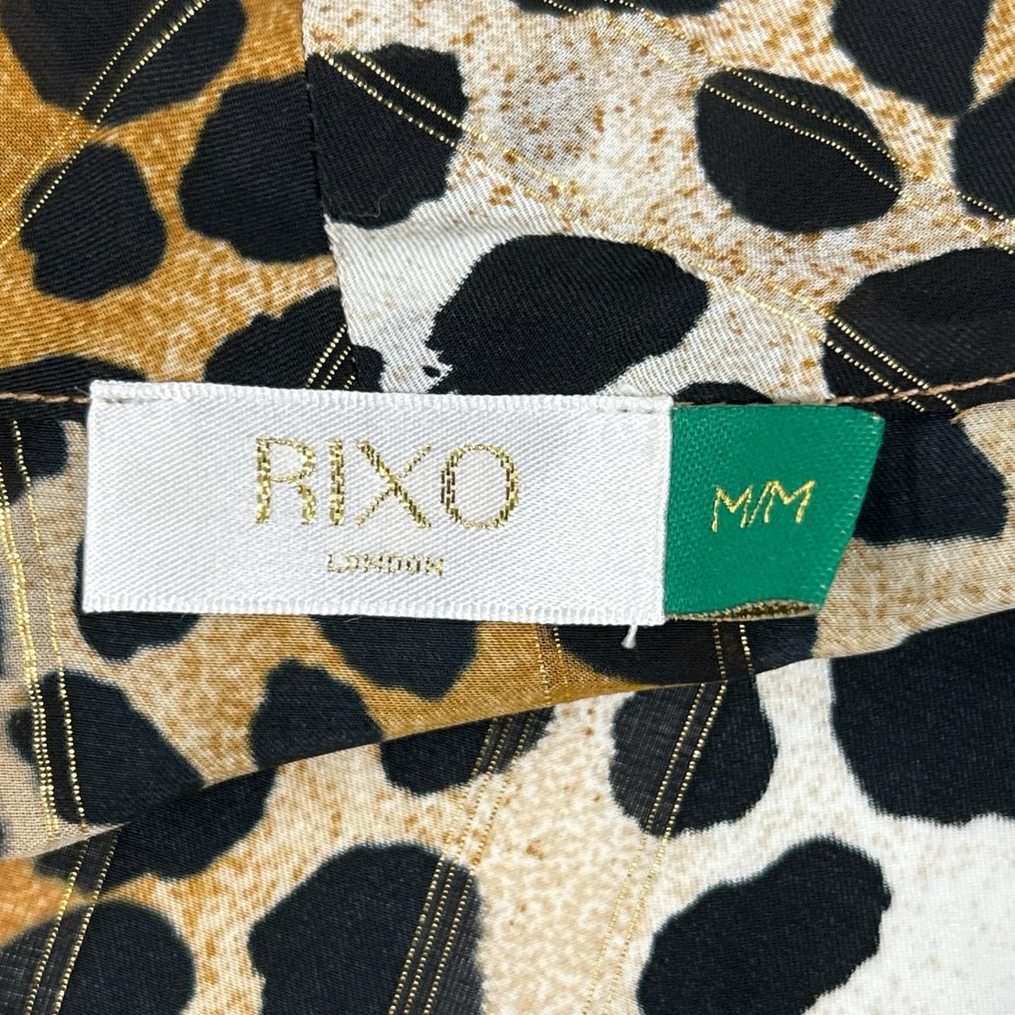 その他ブランド 【RIXO】ヒョウ柄 ボディースーツ トップス