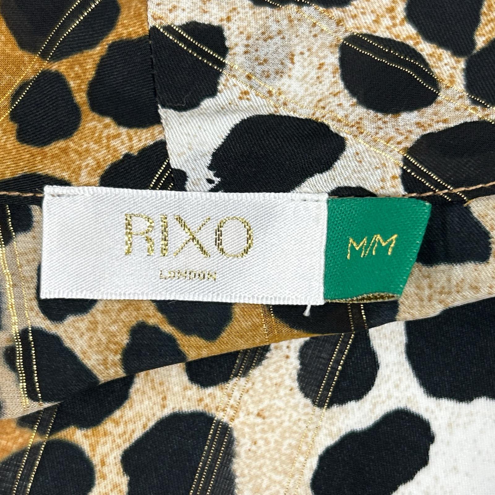 その他ブランド 【RIXO】ヒョウ柄 ボディースーツ トップス