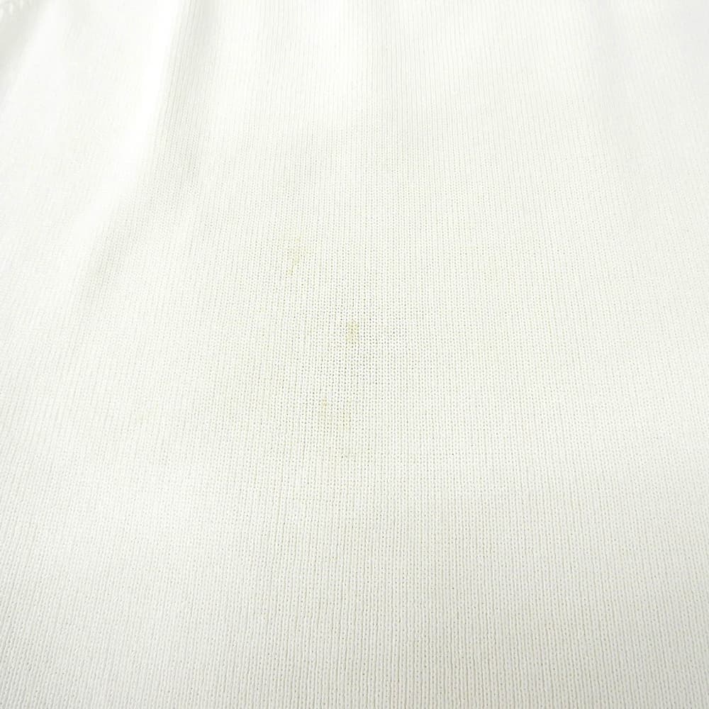 LE CIEL BLEU ルシェルブルー 美品 ショルダーアウトワイドテープニット 2WAY トップス レディース ホワイト 36 25A61202 トップス