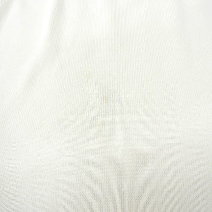 LE CIEL BLEU ルシェルブルー 美品 ショルダーアウトワイドテープニット 2WAY トップス レディース ホワイト 36 25A61202 トップス