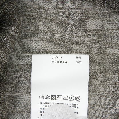 MAISON SPECIAL メゾンスペシャル 美品 シアー ランダムリブ ラメ ニット ワンピース レディース ブラウン系 ワンピース