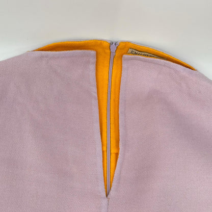 EMILIO PUCCI エミリオプッチ パープル 2ERM01 ウール Vネックプルオーバーシャツ スカートセットアップ スーツ セットアップ