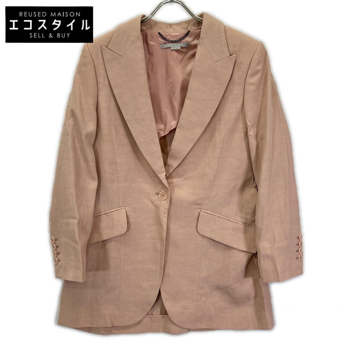 STELLA McCARTNEY ステラマッカートニー ピンク テーラードジャケット ジャケット