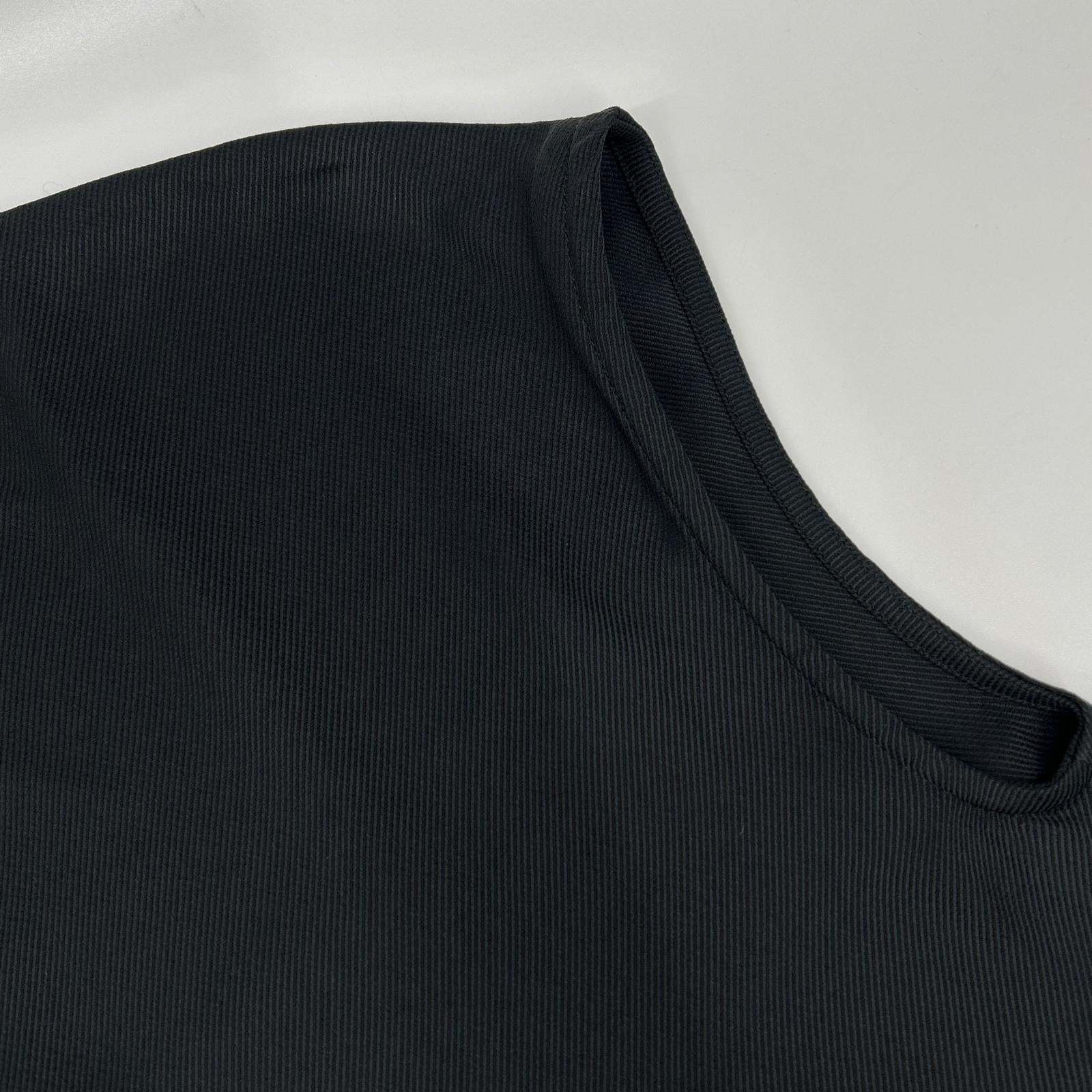 HERMES エルメス ブラック 21SS Hリフトプレート ブラウス トップス