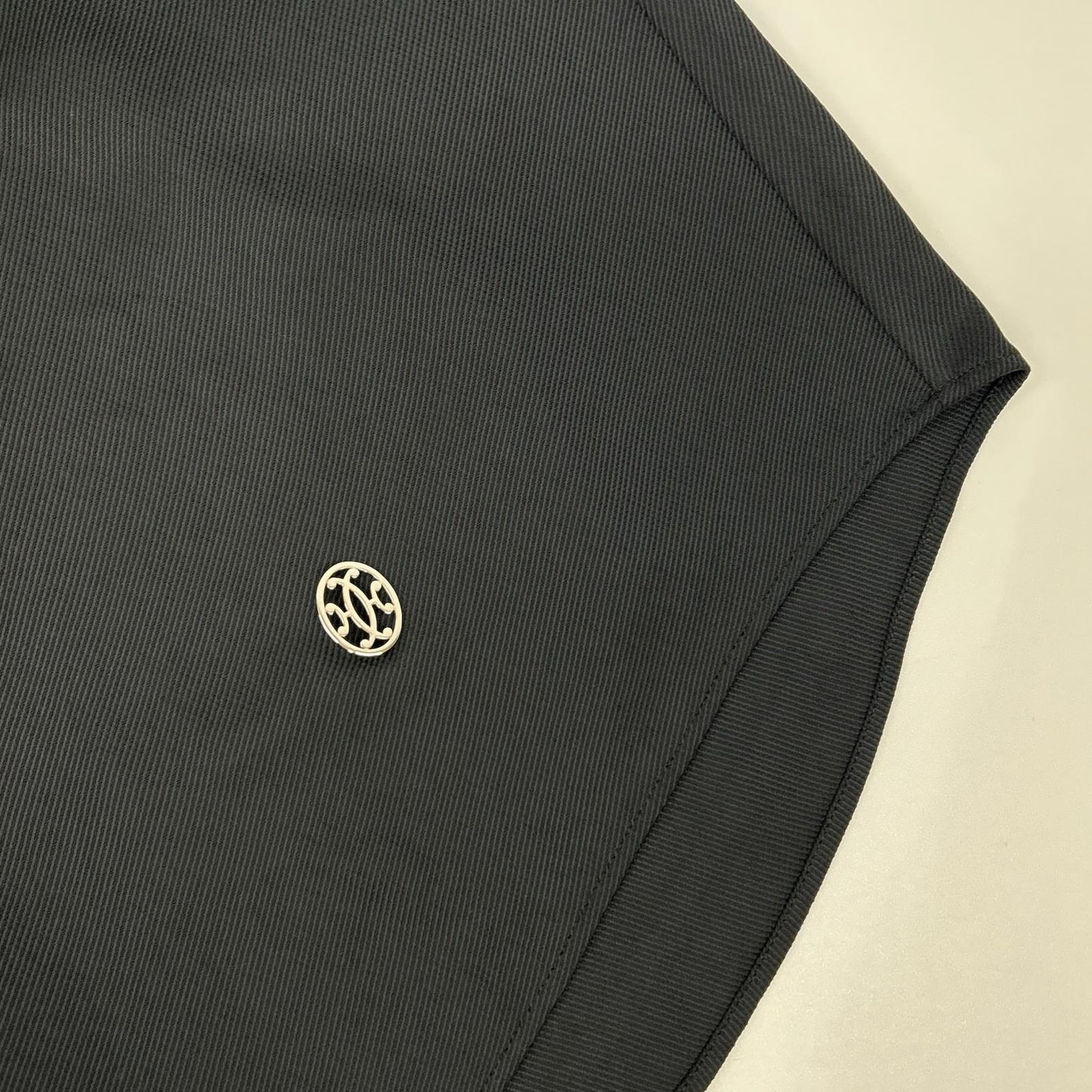 HERMES エルメス ブラック 21SS Hリフトプレート ブラウス トップス