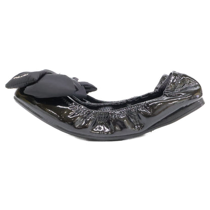 PRADA SPORT プラダスポーツ 【美品】3F5083 パテント ナイロンリボン バレエ フラットシューズ シューズ