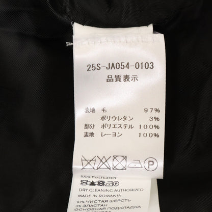 PATOU 【New】JA0540103999B Sustainable Wool-Twill Belted Jacket