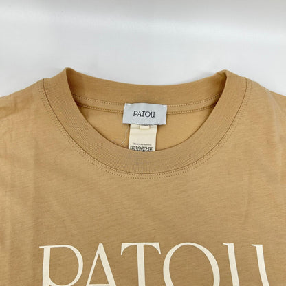 PATOU パトゥ ベージュ グラデーション ロゴ 半袖Tシャツ トップス