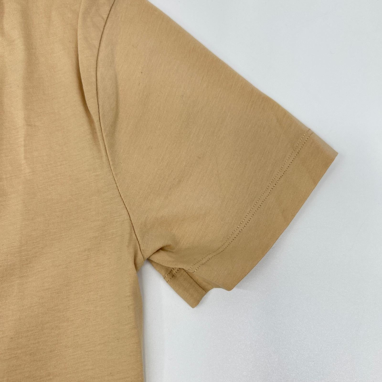 PATOU パトゥ ベージュ グラデーション ロゴ 半袖Tシャツ トップス
