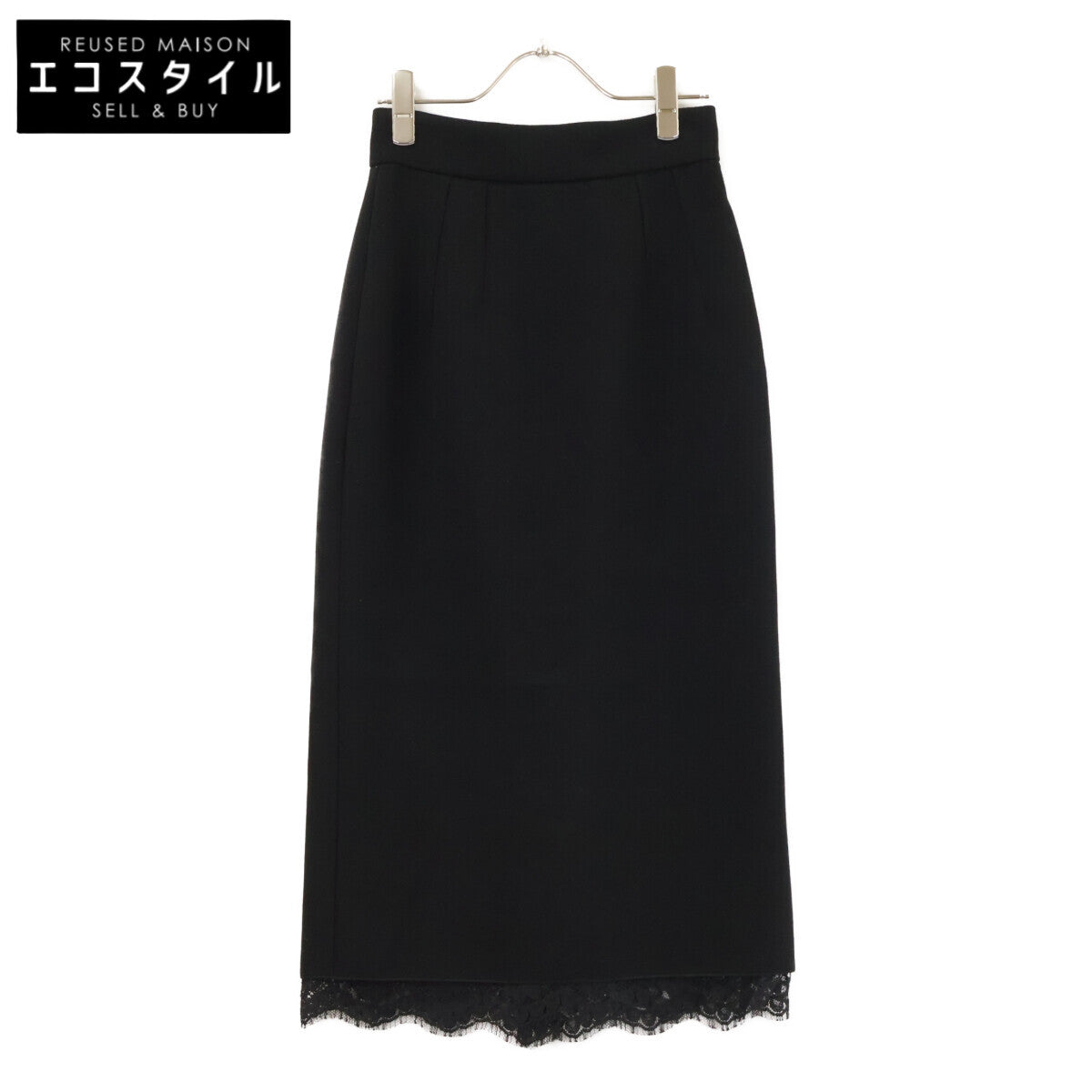 DOLCE&GABBANA Dolce & Gabbana [New/Domestic authentic] F4BPQT FURFO wool pencil skirt