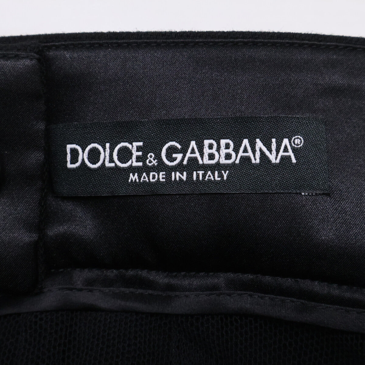 DOLCE&GABBANA Dolce & Gabbana [New/Domestic authentic] F4BPQT FURFO wool pencil skirt