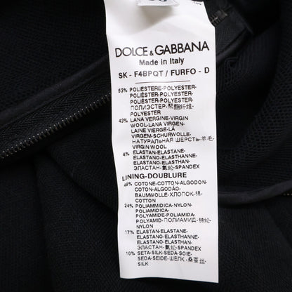 DOLCE&GABBANA Dolce & Gabbana [New/Domestic authentic] F4BPQT FURFO wool pencil skirt