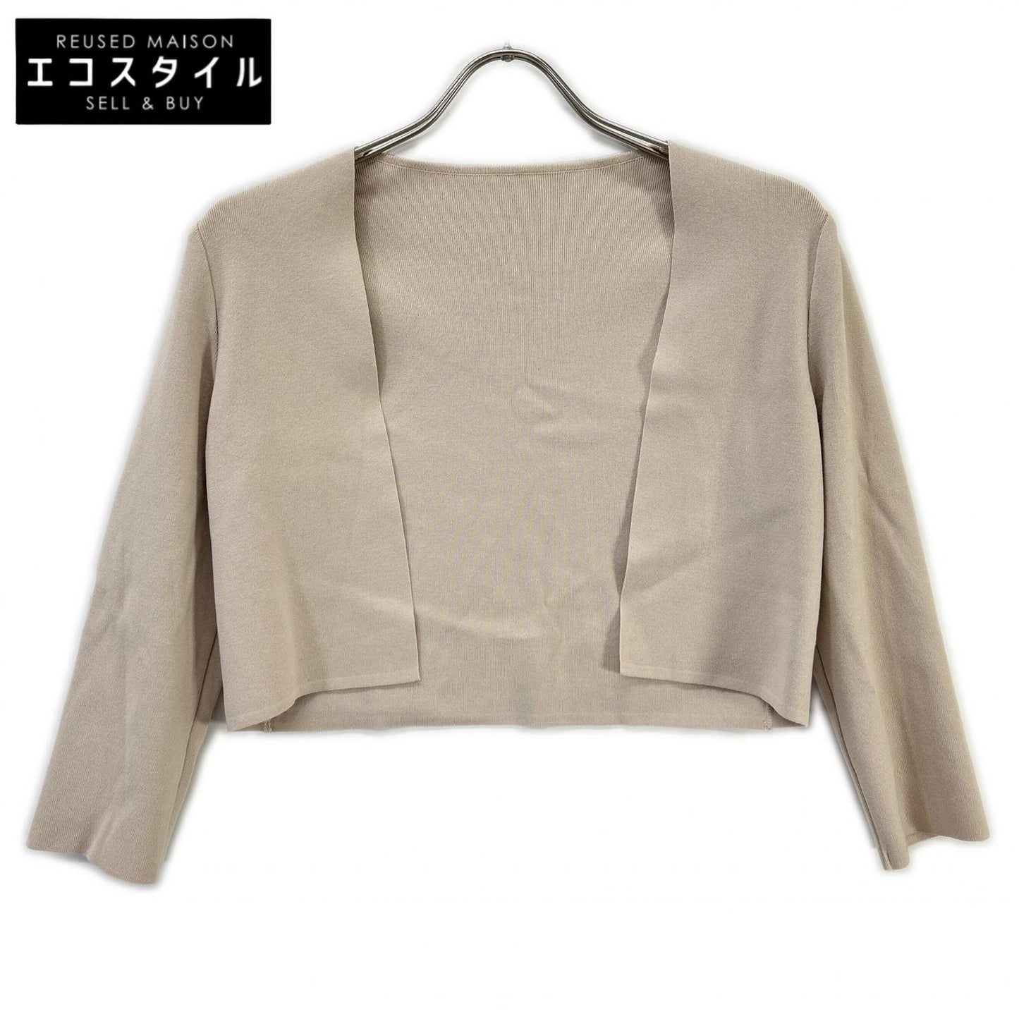 FOXEY フォクシー 35614-KSJFG35NM-2 ベージュ Sqoare カーディガン トップス