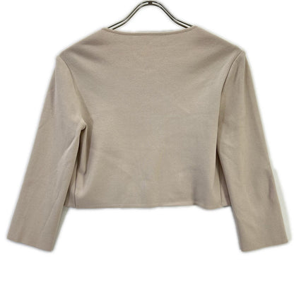 FOXEY フォクシー 35614-KSJFG35NM-2 ベージュ Sqoare カーディガン トップス