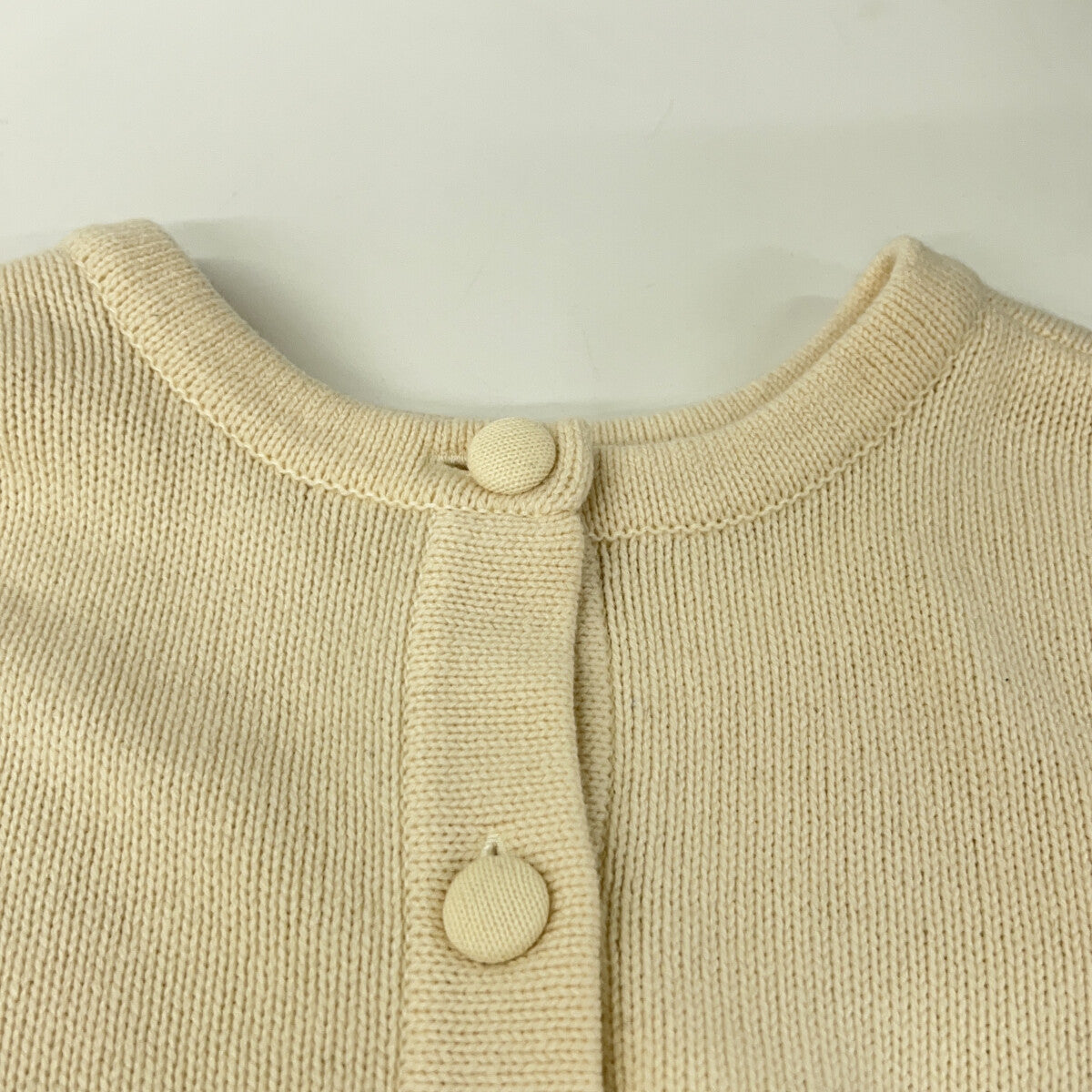 FOXEY フォクシー 43179 ホワイトカシミヤ マカロントップス 2WAY カーディガン トップス