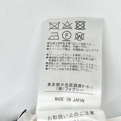 FOXEY フォクシー 39306-KSJFZ403D ホワイト シルクニット クロップドカーディガン トップス