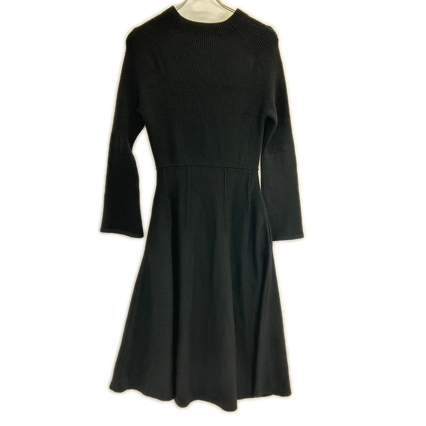 FOXEY フォクシー 43182-KA00004H ブラック Knit Dress Lily Flareワンピース ワンピース