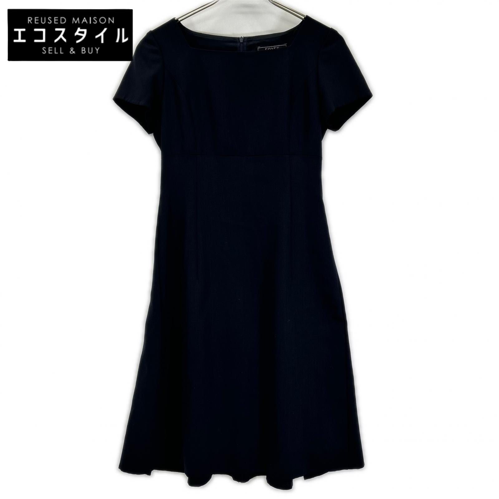 FOXEY フォクシー 35581-AWFN01K ネイビー セレモニー スーツ ワンピース ワンピース