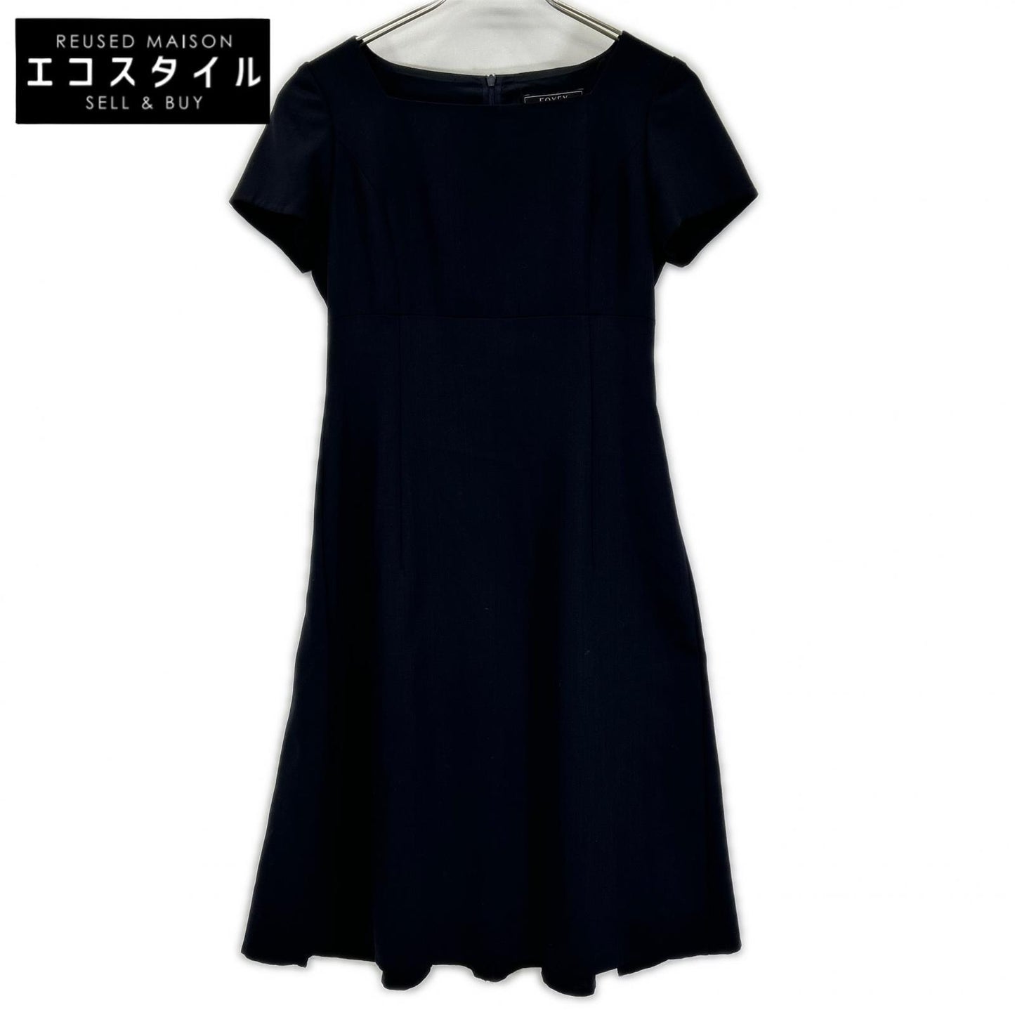 FOXEY フォクシー 35581-AWFN01K ネイビー セレモニー スーツ ワンピース ワンピース