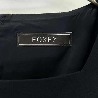 FOXEY フォクシー 35581-AWFN01K ネイビー セレモニー スーツ ワンピース ワンピース