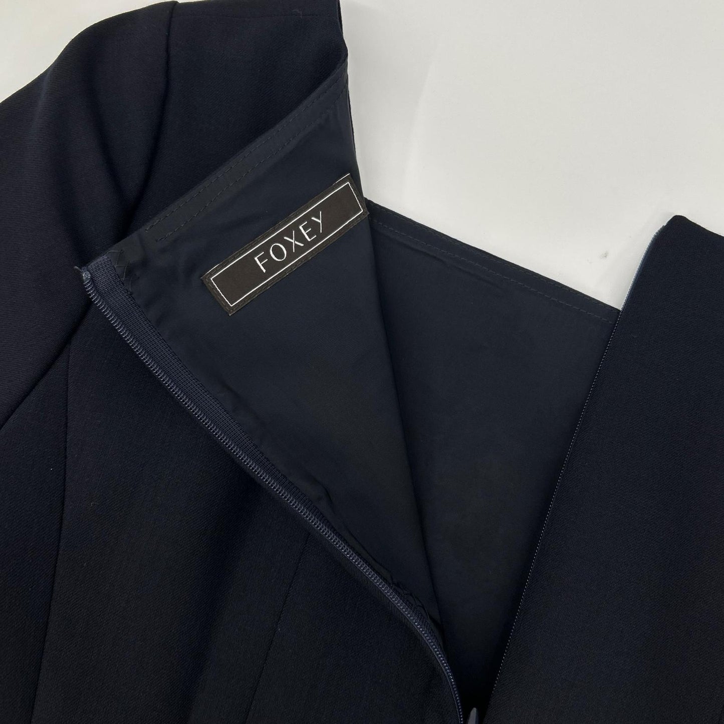 FOXEY フォクシー 35581-AWFN01K ネイビー セレモニー スーツ ワンピース ワンピース