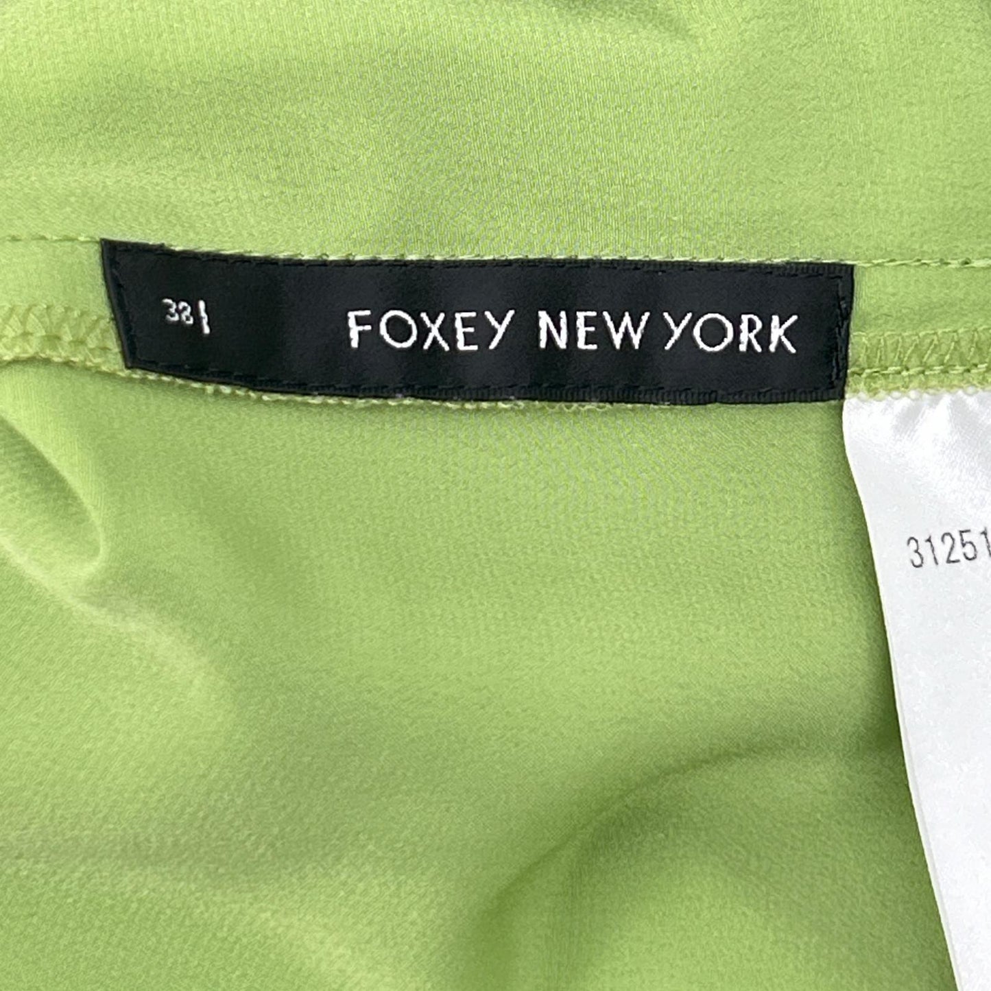 FOXEY フォクシー 31251-NSOFX102T グリーン リボンモチーフ ワンピース ワンピース