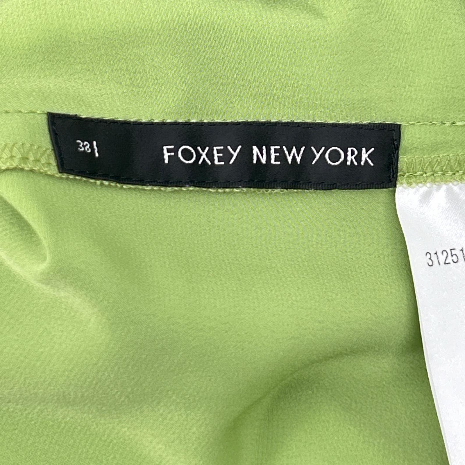 FOXEY フォクシー 31251-NSOFX102T グリーン リボンモチーフ ワンピース ワンピース