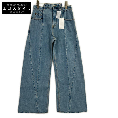 Maison margiela メゾンマルジェラ S51LA0128 S30617 24年 ブルー 再構築 1 ワイドデニムパンツ ボトムス
