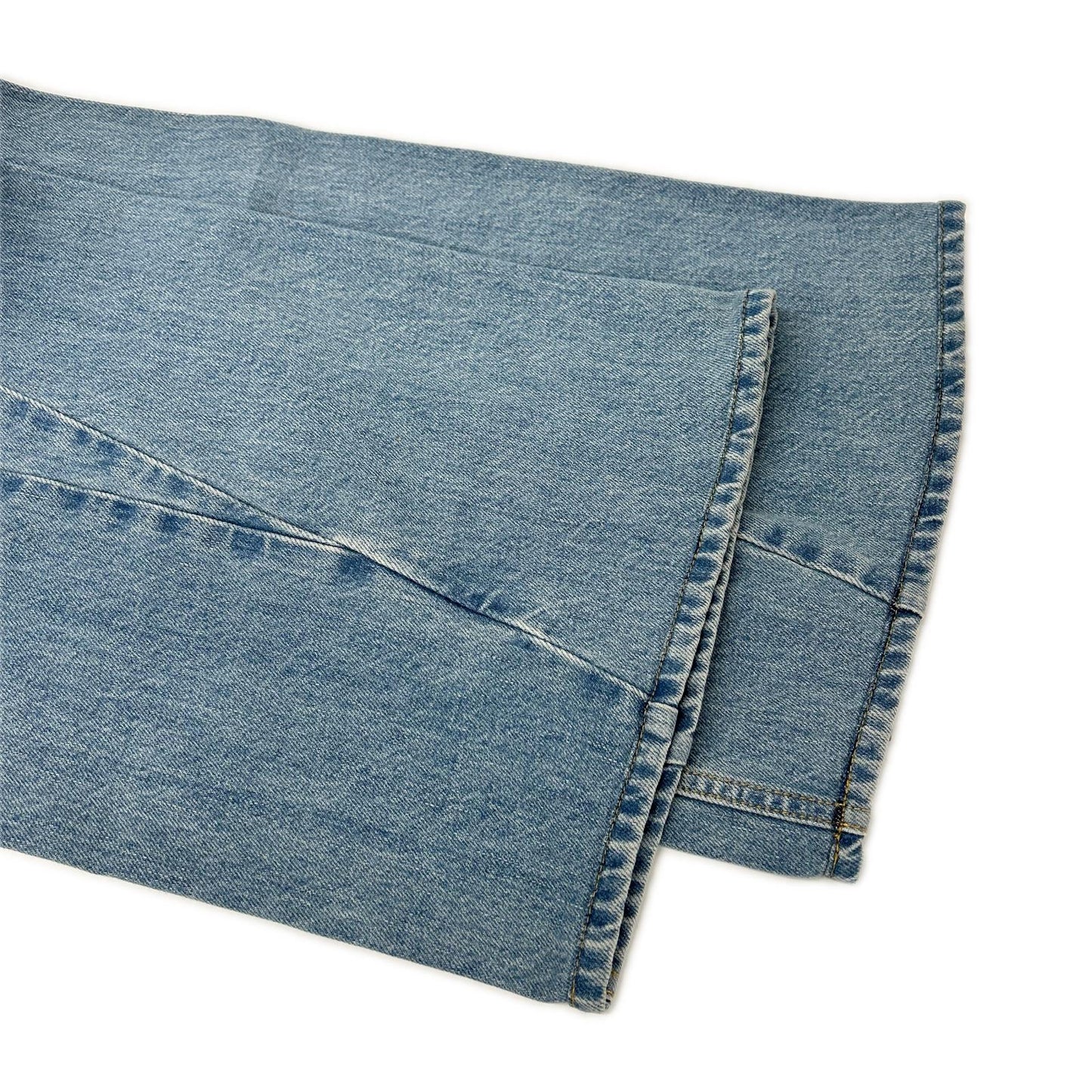 Maison margiela メゾンマルジェラ S51LA0128 S30617 24年 ブルー 再構築 1 ワイドデニムパンツ ボトムス
