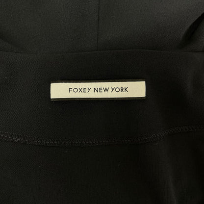 FOXEY NEW YORK フォクシーニューヨーク 39932 ネイビー マットストレッチ ジャージーパーカー トップス