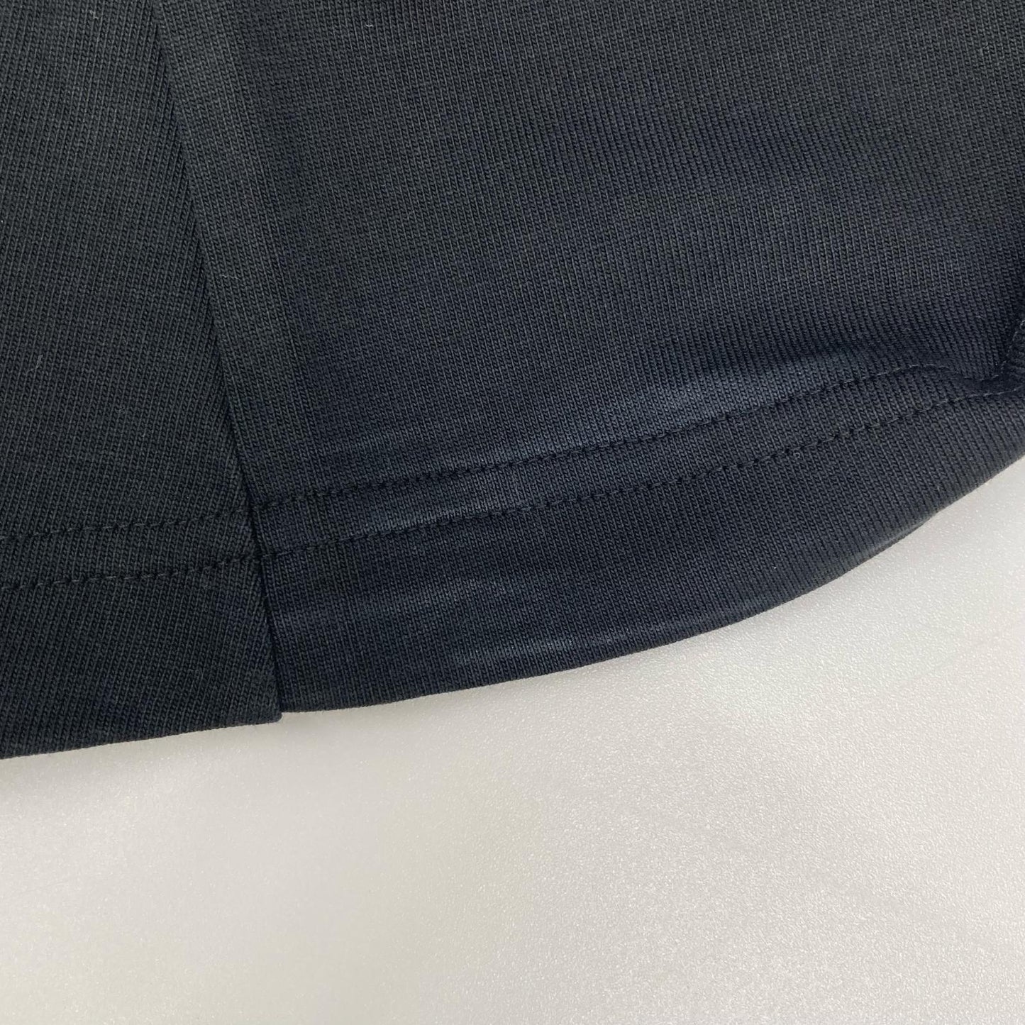 ALAIA アライア AA9H02911J107 ブラック ロゴプリント ワイドスリーブ Tシャツ トップス