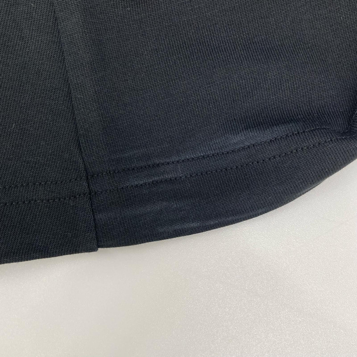ALAIA アライア AA9H02911J107 ブラック ロゴプリント ワイドスリーブ Tシャツ トップス